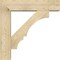 Ekena Millwork Balboa Block Rough Sawn Bracket w/ Offset Brace, Douglas Fir, 8"W x 34"D x 34"H BKT0806X34X34BOA05RDF - alternate 3